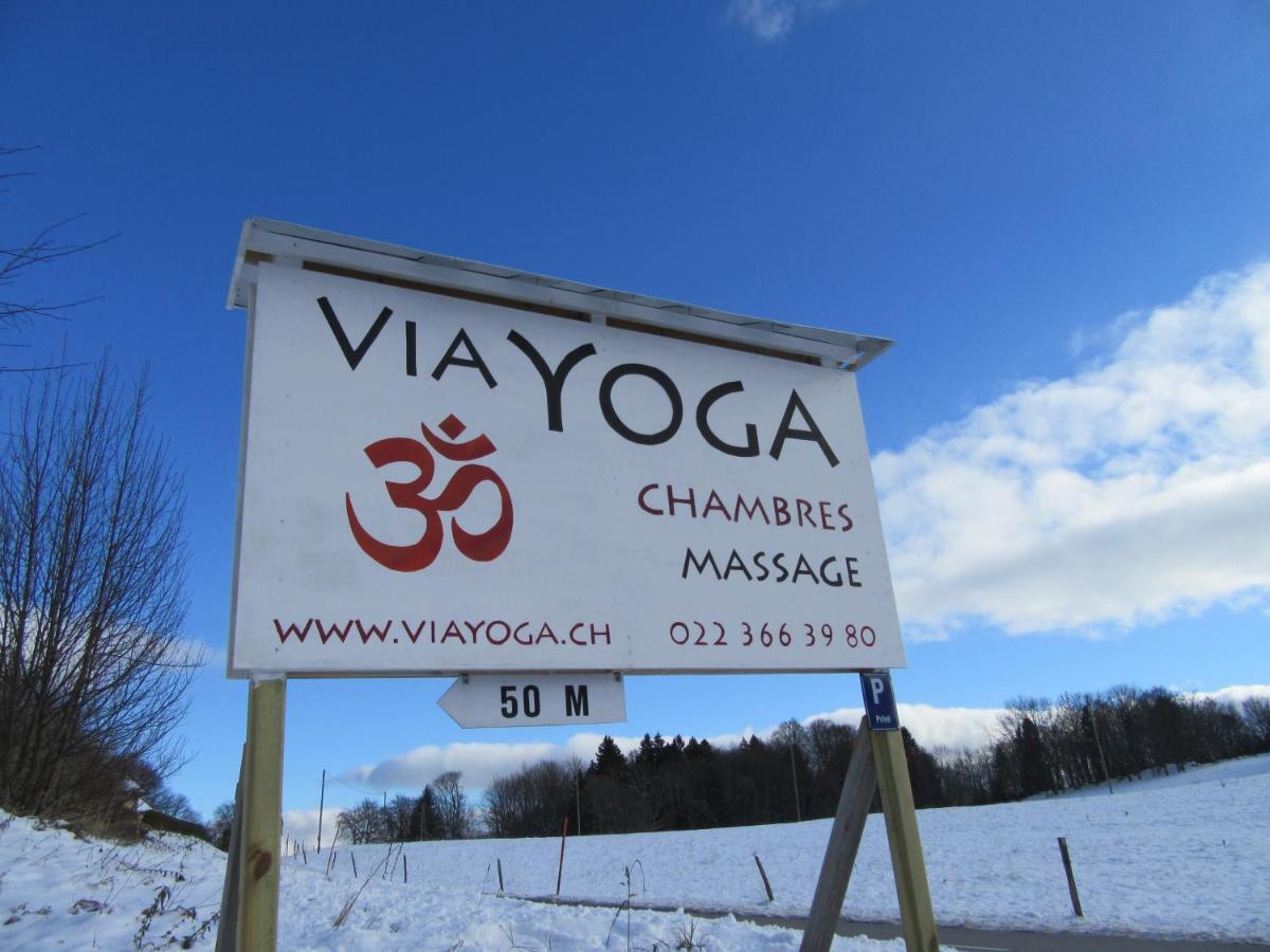 Hotel Centre ViaYoga à Saint-Cergue Extérieur photo